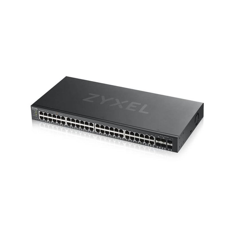 Zyxel GS1920-48V2 Géré Gigabit Ethernet (10/100/1000) Noir
