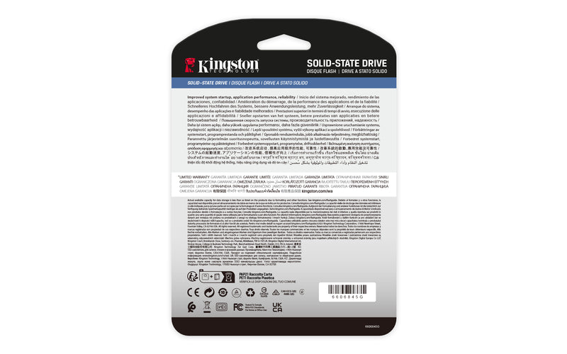 Kingston Technology 7,68TB DC3000ME U.2 PCIe 5.0 NVMe TCG Opal Enterprise SSD