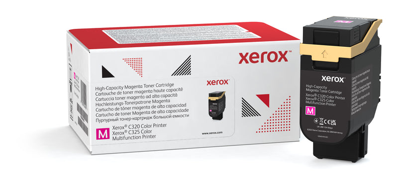 Xerox Cartouche de toner Magenta de Grande capacité Imprimante couleur ® C320/multifonctions ® C325 (5500 pages) - 006R04829