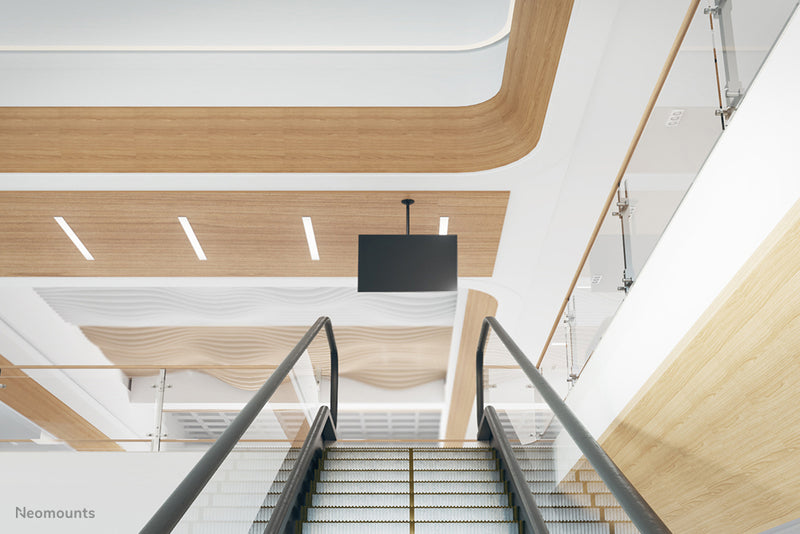 Neomounts FPMA-C050BLACK Support de plafond pour écran de 10-30" - h60-85 cm