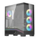 Computer case DarkFlash K430 + 6 fans (black)