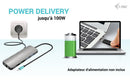 i-tec USB-C Metal Nano 2x Display Docking Station + Power Delivery 100 W