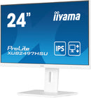 iiyama ProLite XUB2497HSU-W2 platte PC-monitor 60,5 cm (23,8") 1920 x 1080 pixels Full HD LED Wit