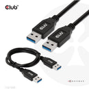 CLUB3D CAC-1409 câble USB USB 3.2 Gen 2 (3.1 Gen 2) 0,5 m USB A Noir