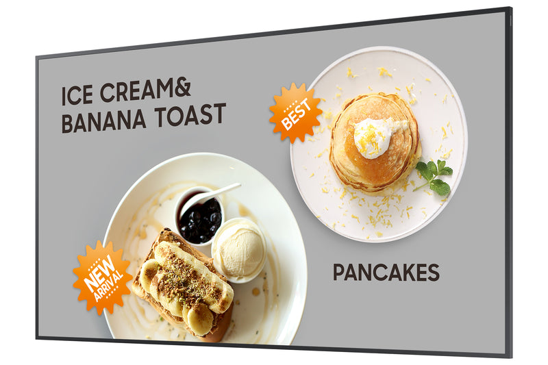 Samsung QM32C 32" (81,3 cm) LCD Digital Signage Flat Panel Display, Wi-Fi, 400 cd/m², Full HD, Zwart, Geïntegreerde Tizen-processor, 24/7