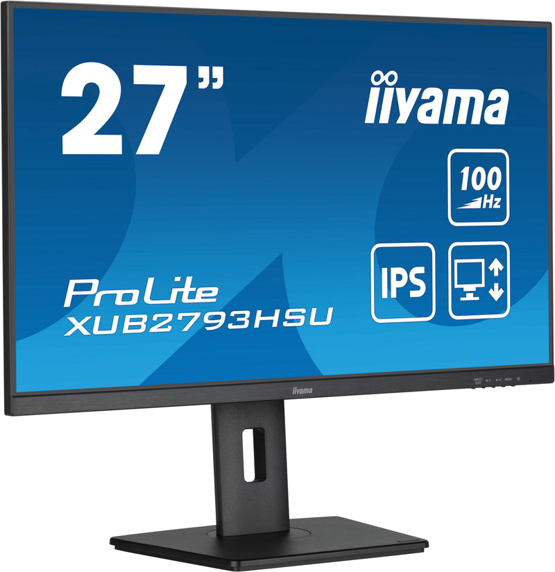 iiyama ProLite XUB2793HSU-B7 écran plat de PC 68,6 cm (27") 1920 x 1080 pixels Full HD LED Noir