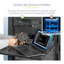 StarTech.com Adaptateur crash cart pour PC portable avec boîtier durable - Console KVM USB avec transfert de fichier et acquisition vidéo