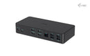 i-tec USB 3.0 / USB-C / Thunderbolt 3 Professional Dual 4K Display Docking Station Generation 2 + Power Delivery 100W