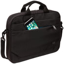 Case Logic Advantage ADVA-114 Black 35,6 cm (14") Sac Messenger Noir