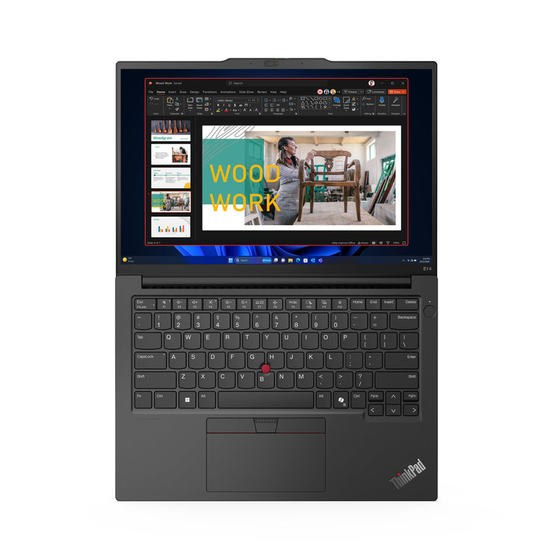 Lenovo ThinkPad E14 Gen 6 (Intel) Intel Core Ultra 7 155H Laptop 14" (35.6 cm) WUXGA 16 GB DDR5-SDRAM 512 GB SSD Wi-Fi 6E (802.11ax) Windows 11 Pro English Black