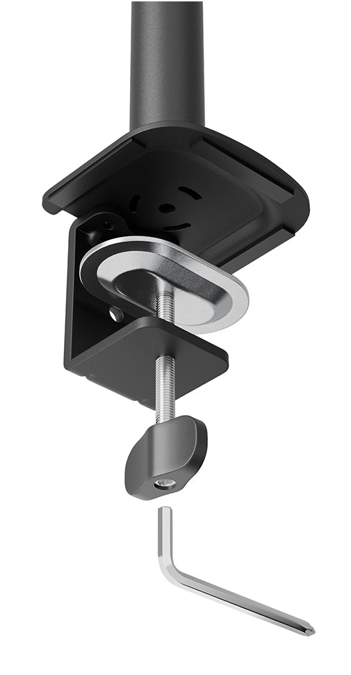 Neomounts DS60-600BL3 Support d'écran à fixer 10-27" - Quickfix - arrêt 180°