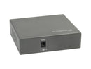 LevelOne GEP-0523 Gigabit Ethernet (10/100/1000) Network Switch, Ethernet Connection, Supports Power over Ethernet (PoE), Black