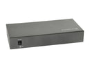 LevelOne GEP-0823 Gigabit Ethernet (10/100/1000) Network Switch, Ethernet Connection, Supports Power over Ethernet (PoE), Black