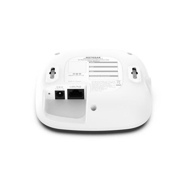 NETGEAR WAX210 1800 Mbps White Ethernet connection, supporting Power over Ethernet (PoE)