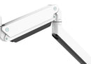Neomounts NM-D775DX3WHITE support d'écran plat pour bureau 68,6 cm (27") Blanc