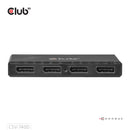 CLUB3D CSV-7400 répartiteur vidéo DisplayPort 4x DisplayPort