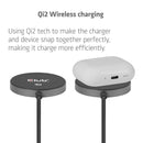 CLUB3D CAC-3027 chargeur d'appareils mobiles Téléphone portable, Smartphone, Smartwatch, Tablette, téléphone Noir CC Recharge sans fil Charge rapide Intérieure