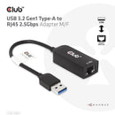 CLUB3D CAC-1420 carte réseau Ethernet 2500 Mbit/s