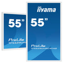 iiyama ProLite TF5539UHSC-W1AG 139,7 cm (55") 3840 x 2160 pixels 4K Ultra HD LED touchscreen pc-monitor, multi-user, wit