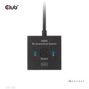 CLUB3D CSV-1384 commutateur écran, clavier et souris Noir