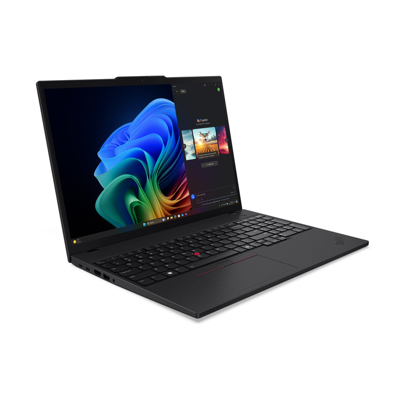 Lenovo ThinkPad T16 Gen 4 (AMD) Copilot+ PC AMD Ryzen AI 5 340 Ordinateur portable 40,6 cm (16") WUXGA 16 Go DDR5-SDRAM 512 Go SSD Wi-Fi 7 (802.11be) Windows 11 Pro Anglais Noir
