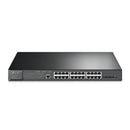 TP-Link JetStream TL-SG3428XMP Managed L2+ Gigabit Ethernet (10/100/1000) Network Switch, Ethernet Connection, Supports Power over Ethernet (PoE), 1U, Black
