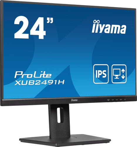 iiyama ProLite XUB2491H-B1 flat PC monitor 60.5 cm (23.8") 1920 x 1080 pixels Full HD LED Black