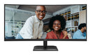 AOC E4 CU34E4CV écran plat de PC 86,4 cm (34") 3440 x 1440 pixels UltraWide Quad HD LCD Noir
