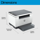HP LaserJet M234dw Wireless Multifunction Black and White Printer, Copier, Scanner; Duplex
