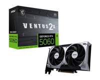 MSI GeForce RTX 5060 Ventus 2X OC | 8GB GDDR7 | DLSS 4 | Videokaart | Nvidia GPU