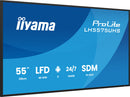 iiyama LH5575UHS-B2AG Digital Signage Display, 54,6" (138,7 cm) LCD, 500 cd/m², 4K Ultra HD, zwart, ingebouwde Android 11, 24/7