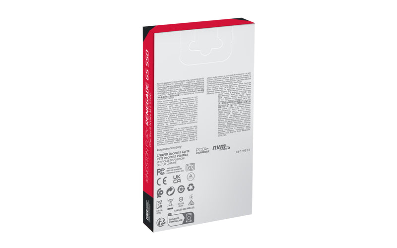 Kingston Technology 1T FURY RENEGADE G5 M.2 2280 NVMe SSD