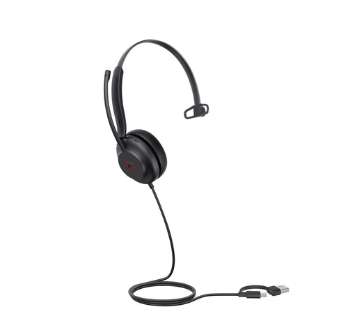 Yealink UH35 Casque Mono Teams USB-C/A