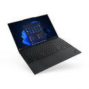 Lenovo ThinkPad E16 Gen 3 (Intel) Intel Core Ultra 5 225U Ordinateur portable 40,6 cm (16") WUXGA 16 Go DDR5-SDRAM 512 Go SSD Wi-Fi 6E (802.11ax) Windows 11 Pro Belge Noir