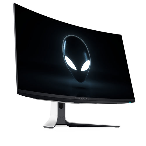 Alienware AW3225QF 32" (81.3 cm) PC Flat Panel Monitor, 3840 x 2160 pixels, 4K Ultra HD QD-OLED, Black, White