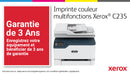 Xerox C235 A4 draadloos kopiëren/printen/scannen/fax, 22 ppm, PS3 PCL5e/6, automatische documentinvoer, 2 laden, totaal 251 vel