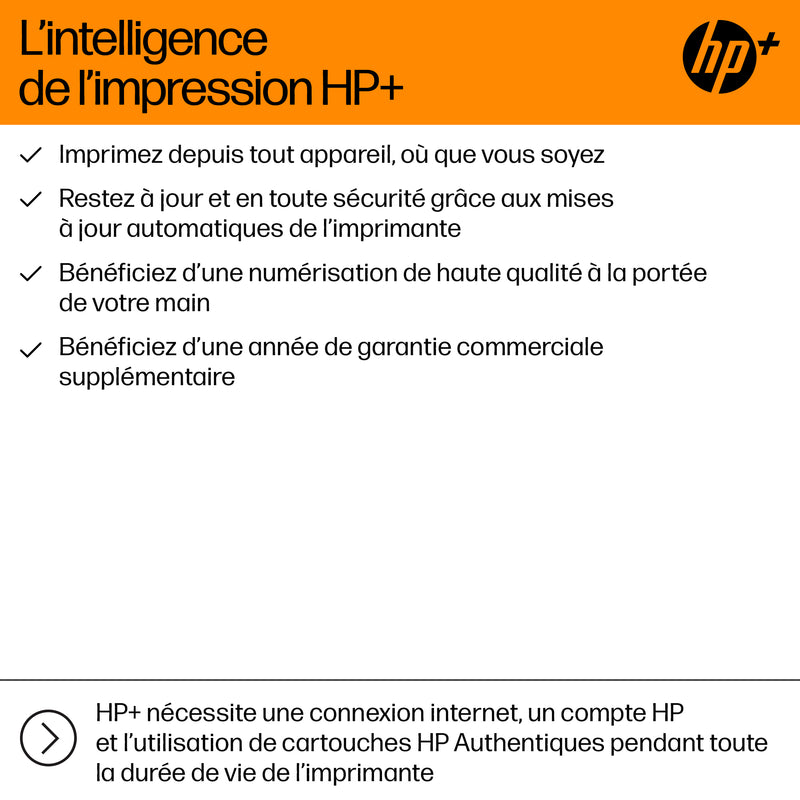 HP OfficeJet Pro 9720e Sans fil All-in-One Couleur Imprimante, Impression recto-verso; copieur, scanner