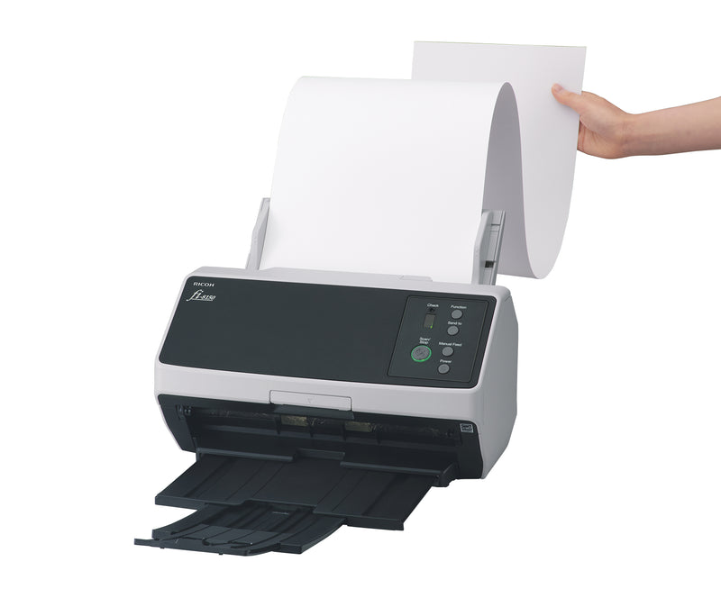 Ricoh FI-8150 Numériseur chargeur automatique de documents (adf) + chargeur manuel 600 x 600 DPI A4 Noir, Gris