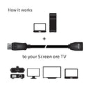 CLUB3D CAC-1022 câble vidéo et adaptateur 2 m Displayport 1.4 Noir