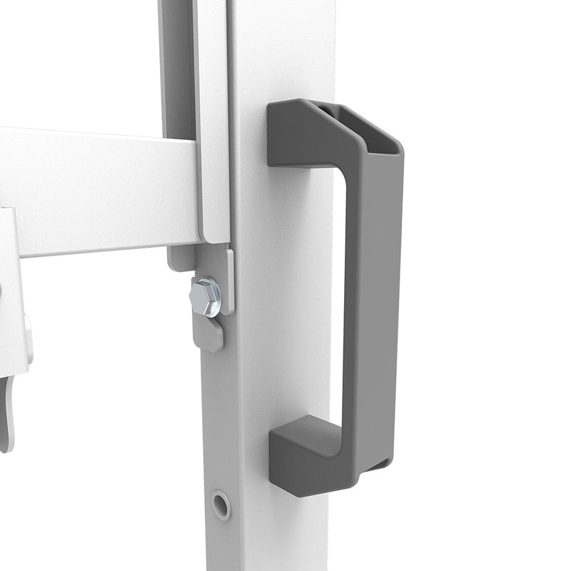 Neomounts FL50-575WH1 Support au sol mobile pour écran 65-110" - installation rapide - TÜV