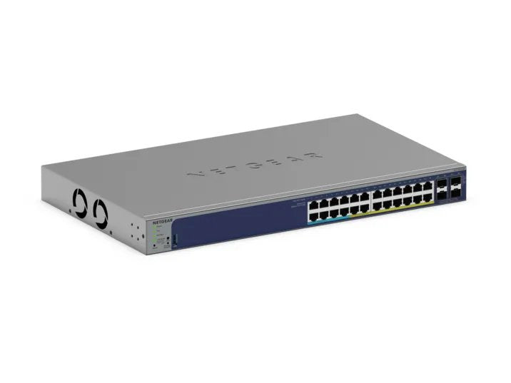 NETGEAR GS728TXUP Géré Gigabit Ethernet (10/100/1000) Connexion Ethernet, supportant l'alimentation via ce port (PoE)
