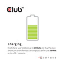 CLUB3D CSV-1562 station d'accueil USB 3.2 Gen 1 (3.1 Gen 1) Type-C Noir