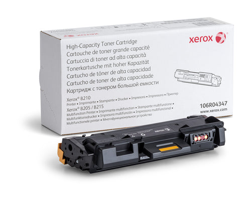 Xerox Cartouche de toner Noir de Grande capacité Imprimante ® B210, Imprimante multifonction ® B205/ ® B215 (3000 pages) - 106R04347