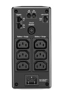 APC BR650MI alimentation d'énergie non interruptible Interactivité de ligne 0,65 kVA 390 W 6 sortie(s) CA