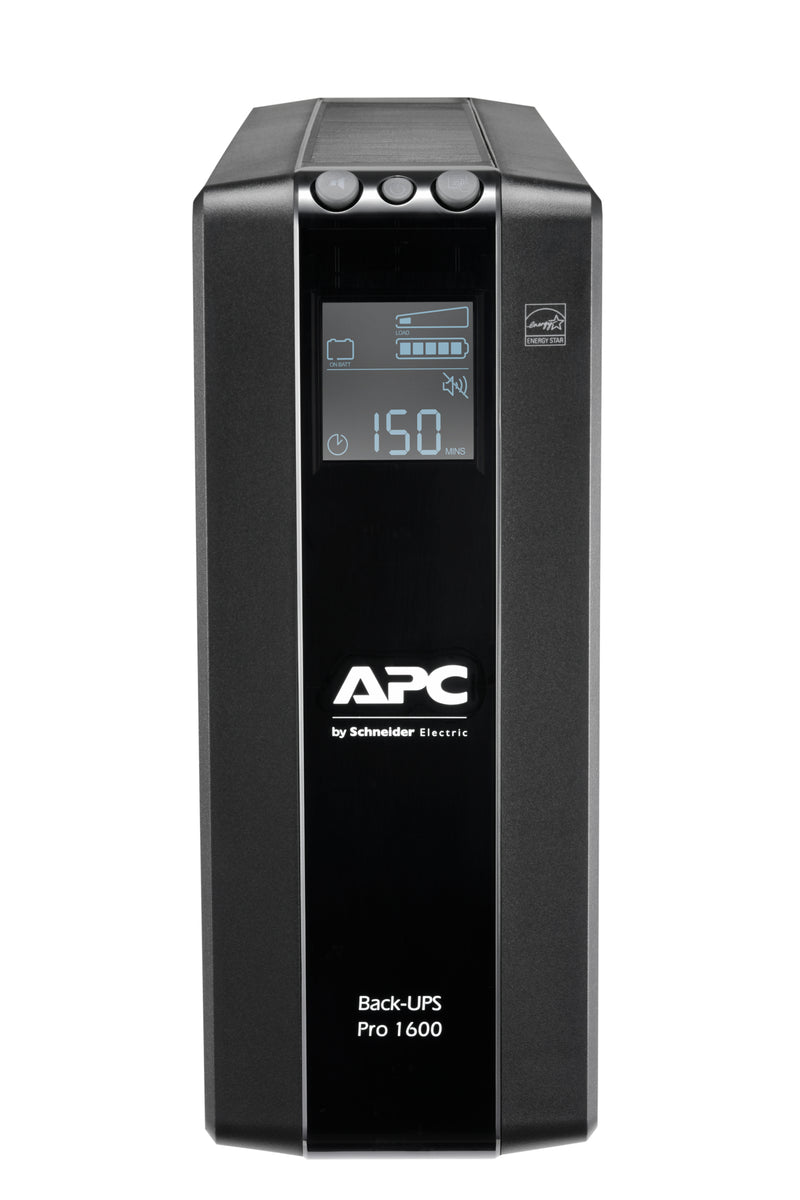 APC Back UPS Pro BR 1600VA - 8 IEC - AVR - LCD-interface