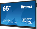 iiyama TE6512MIS-B3AG Kiosk-stijl 65" (165,1 cm) LCD Digital Signage Display, Wi-Fi, 400 cd/m², 4K Ultra HD, Zwart, Touchscreen, Geïntegreerde processor, Android 11, 24/7