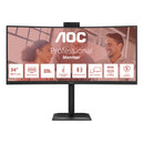 AOC E4 CU34E4CW écran plat de PC 86,4 cm (34") 3440 x 1440 pixels UltraWide Quad HD LED Noir