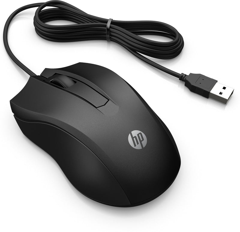 ACC: HP 105 BLK Wired Mouse