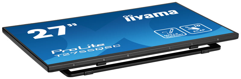 iiyama ProLite T2755QSC-B1 écran plat de PC 68,6 cm (27") 2560 x 1440 pixels Quad HD LCD Écran tactile Noir