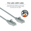 ACT DC9005 câble de réseau Gris 5 m Cat6 U/UTP (UTP)